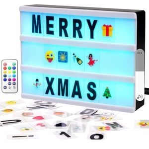 Light box with remote